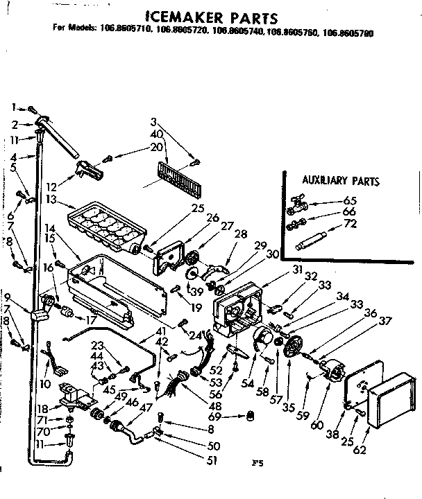 Icemaker parts