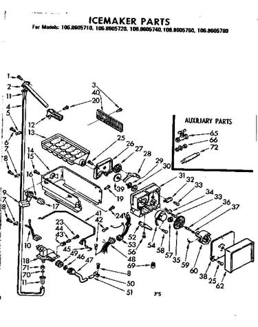 Icemaker parts