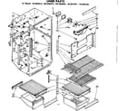 Kenmore 1068605942 liner parts diagram