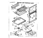 Kenmore 1068607040 breaker and partition parts diagram