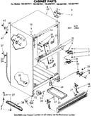 Cabinet part