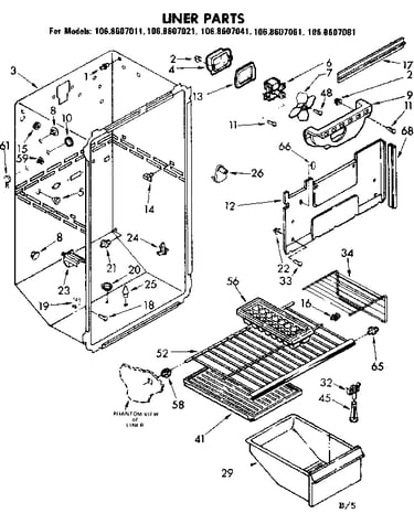 Liner parts