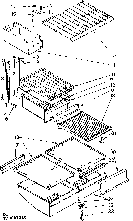 SHELF PARTS