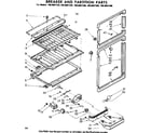 Kenmore 1068607340 breaker and partition parts diagram
