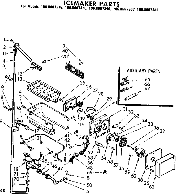 ICEMAKER PARTS