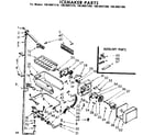 Kenmore 1068607340 icemaker parts diagram