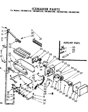Icemaker parts