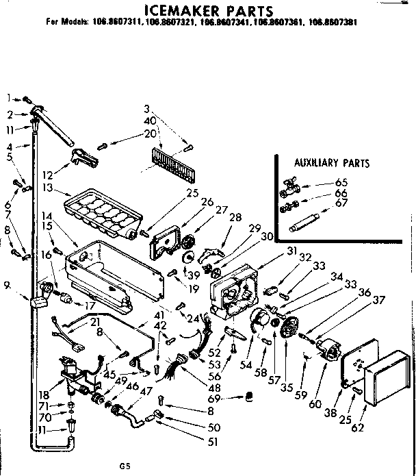 Icemaker parts