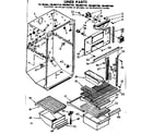 Kenmore 1068607710 liner parts diagram