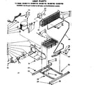 Kenmore 1068607720 unit parts diagram