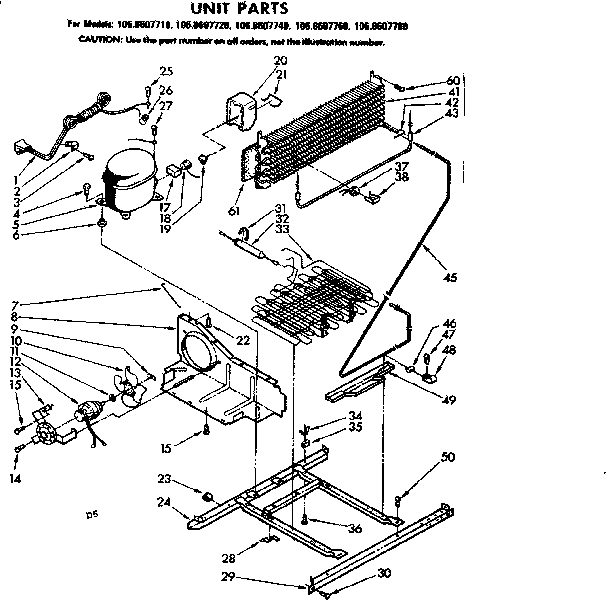 Unit parts