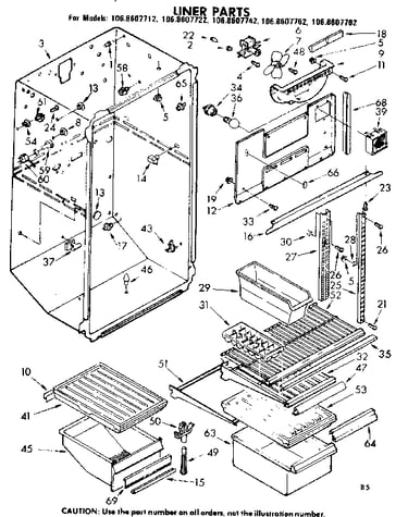 Liner parts