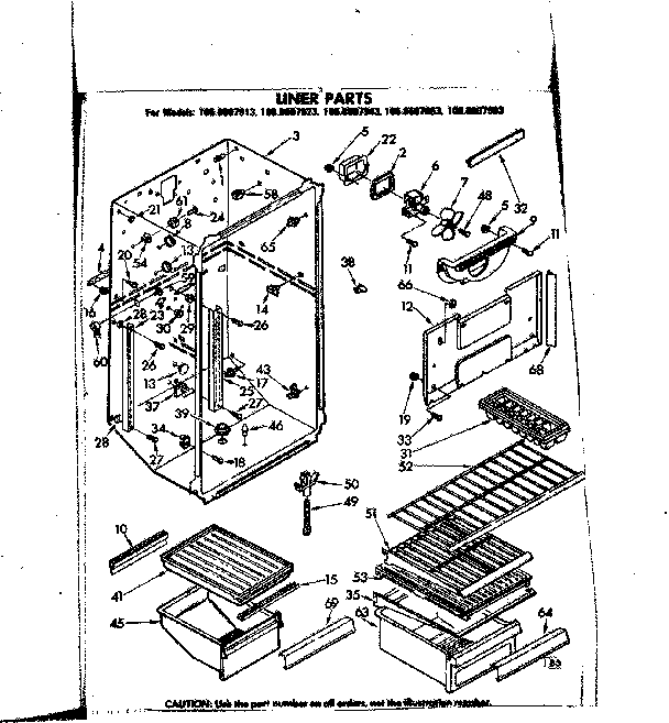 Liner parts