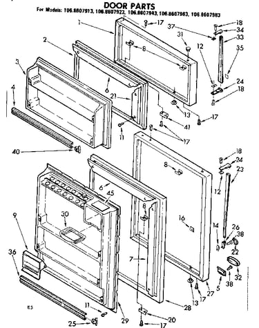Door parts