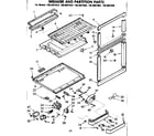Kenmore 1068607964 breaker and partition parts diagram