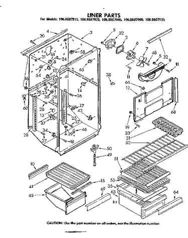 Liner parts