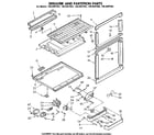 Kenmore 1068607925 breaker and partition parts diagram