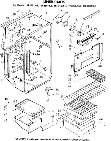 Liner parts