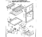 Kenmore 1068607917 breaker and partition parts diagram