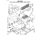 Kenmore 1068607987 unit parts diagram