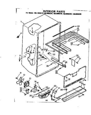 Interior parts