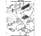 Kenmore 1068608380 unit parts diagram