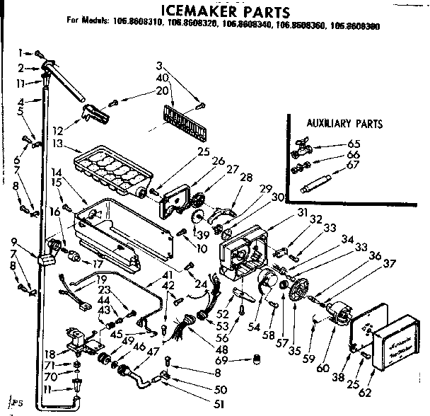 Icemaker parts