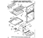 Kenmore 1068608321 breaker and partition parts diagram