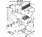 Kenmore 1068608322 unit parts diagram