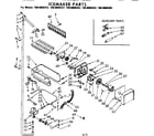 Kenmore 1068608362 icemaker parts diagram