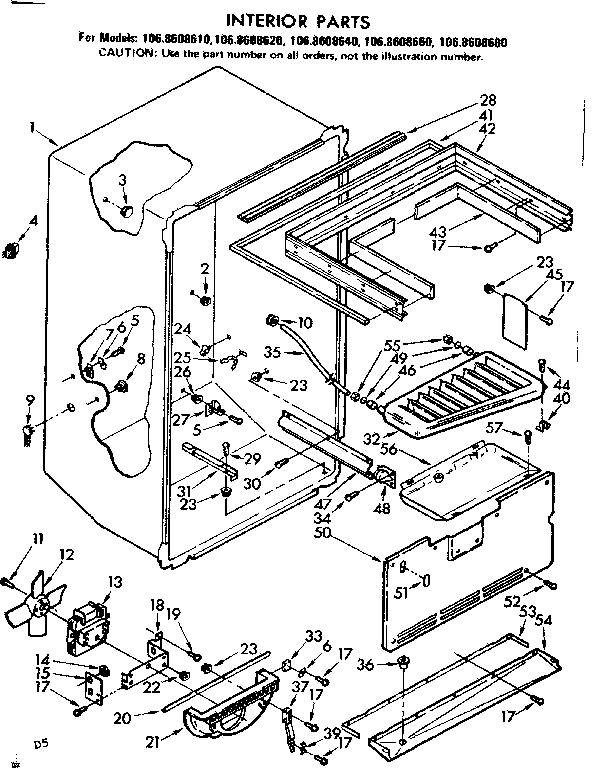 Interior parts