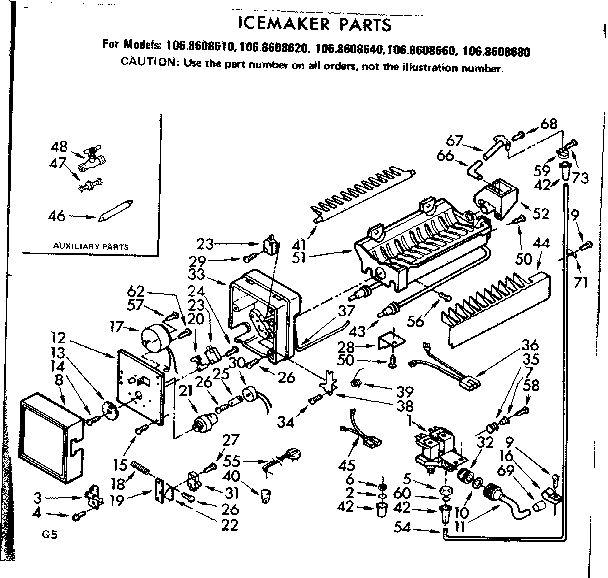 Icemaker parts