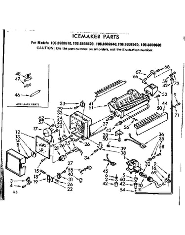 Icemaker parts