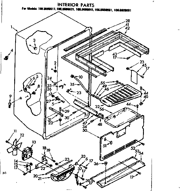 Interior parts