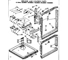 Kenmore 1068608661 breaker and control parts diagram