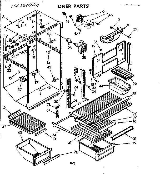 Liner parts