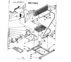 Kenmore 1068609261 unit parts diagram