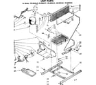 Kenmore 1068609262 unit parts diagram