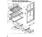 Kenmore 1068609310 breaker and partition parts diagram