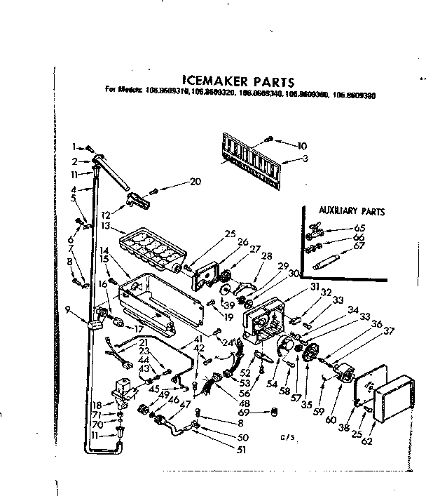 Icemaker parts