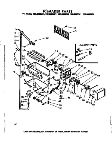 Icemaker parts