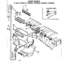 Kenmore 1068609382 icemaker parts diagram