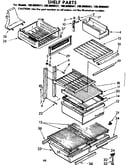 Shelf parts
