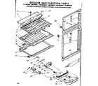 Kenmore 1068609461 breaker and partition parts diagram
