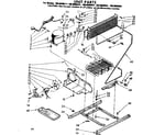 Kenmore 1068609421 unit parts diagram