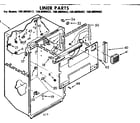 Kenmore 1068609442 liner parts diagram