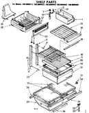 Shelf parts