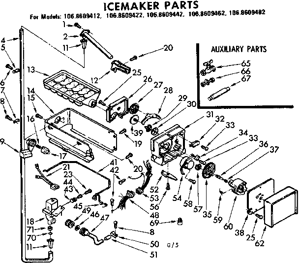 Icemaker parts