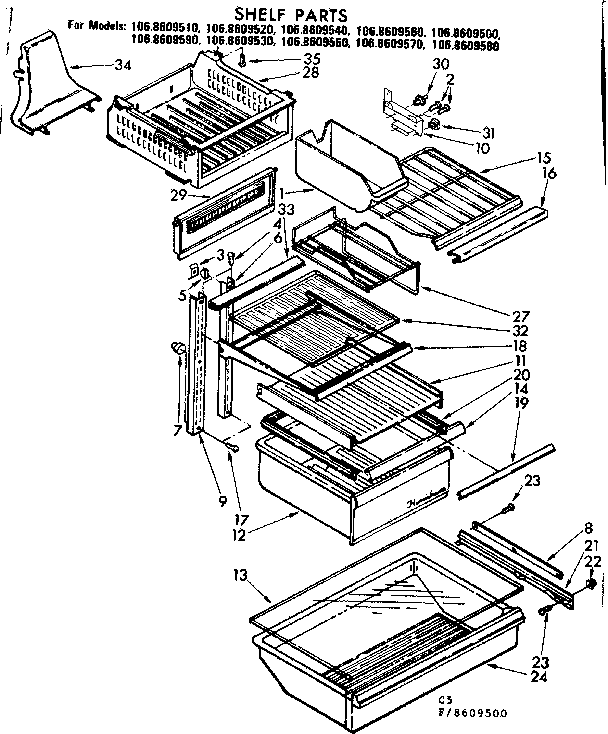 SHELF PARTS