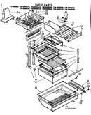 Shelf parts